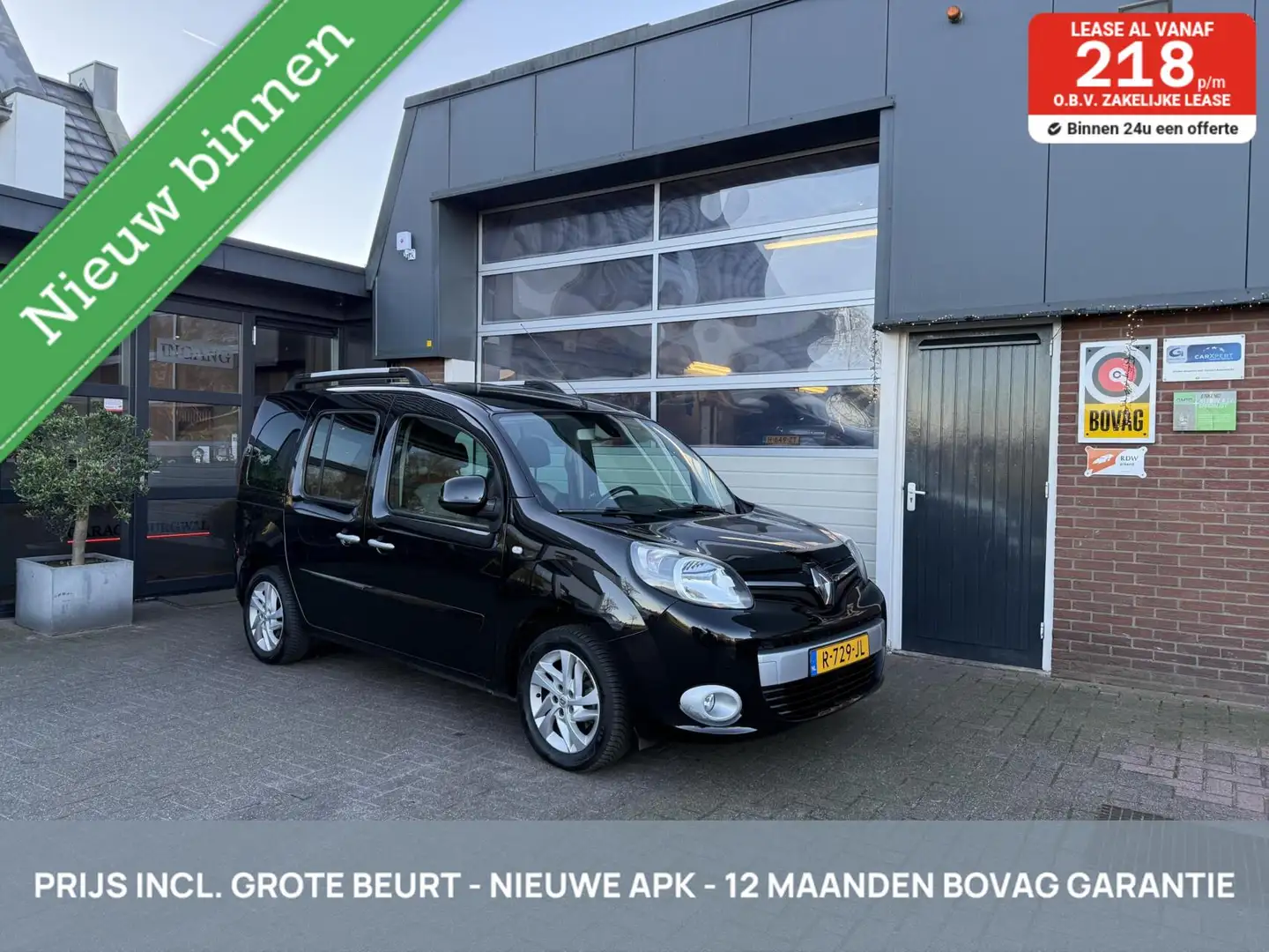 Renault Kangoo Family 1.2 TCe 5P CRUISE/ECC *ALL-IN PRIJS* Noir - 1
