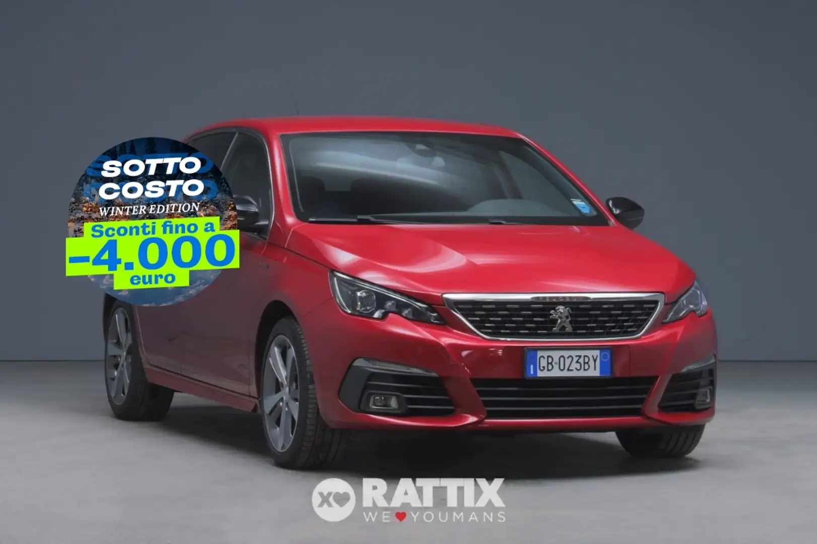 Peugeot 308 1.2 Puretech 130CV GT Line EAT8 Rosso - 1