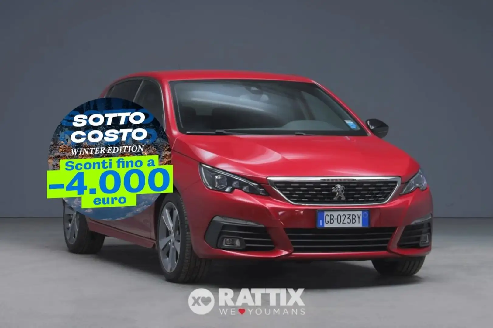 Peugeot 308 1.2 Puretech 130CV GT Line EAT8 Rosso - 1