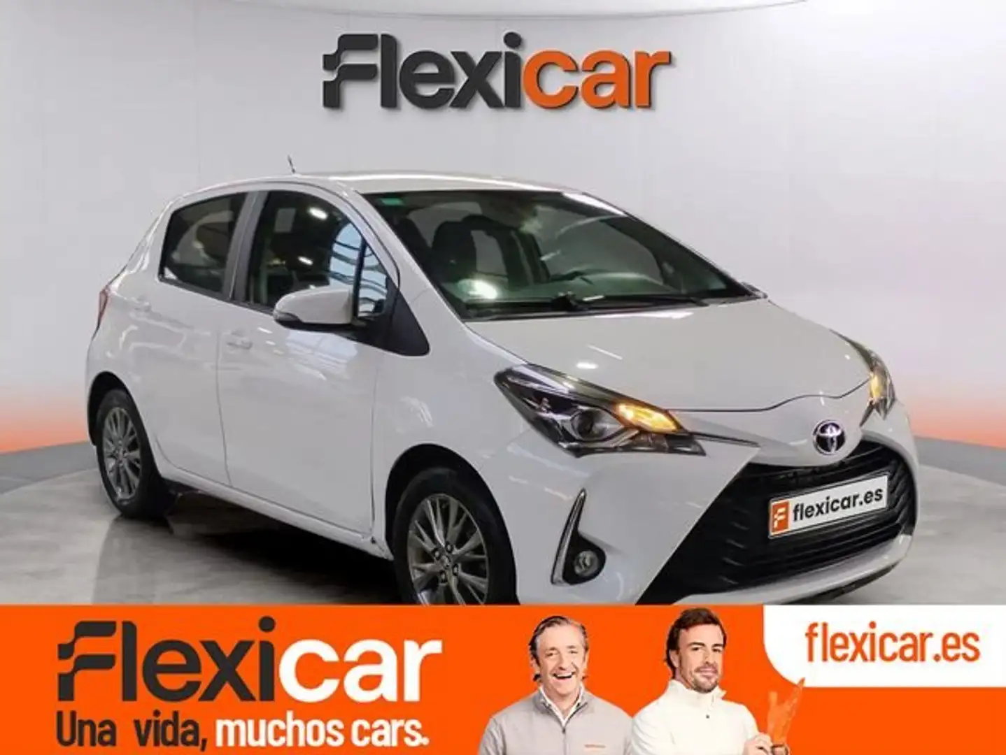Toyota Yaris 1.0 Active Blanc - 1