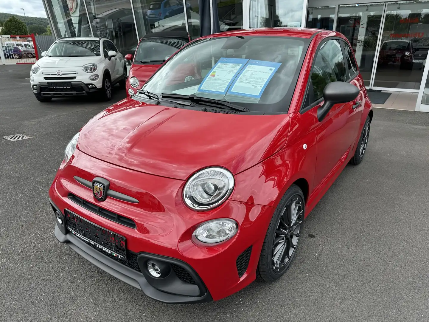 Abarth 595 1,4 165PS Klima... Rood - 1