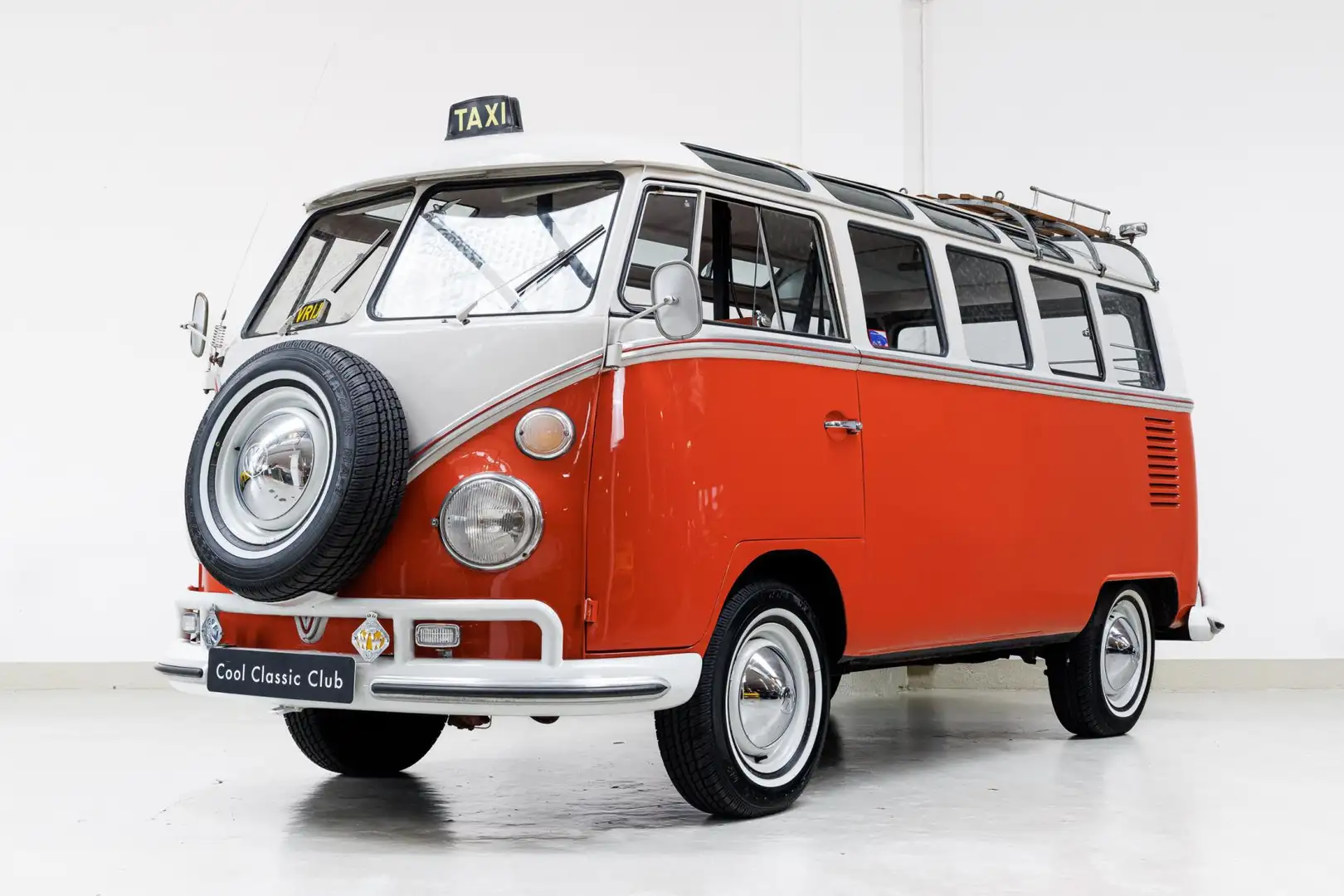 Volkswagen T1 Samba Taxi - 21 window -Sunroof deluxe Оранжевий - 1