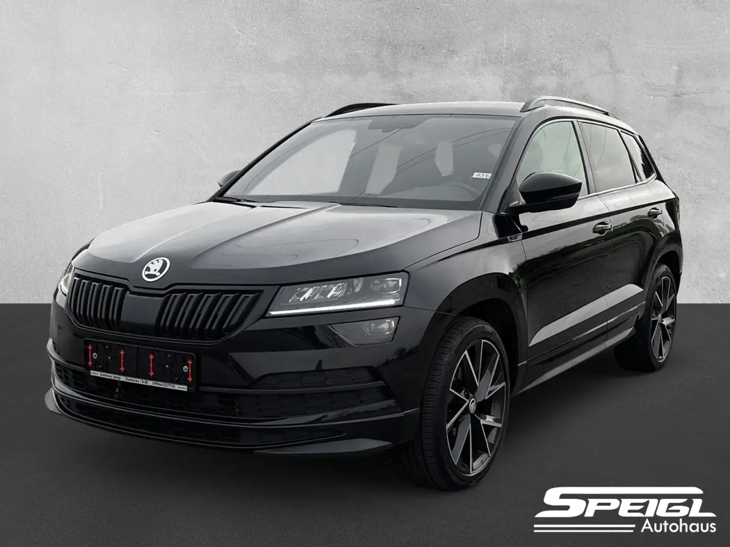Skoda Karoq 2.0 TSI Sportline 4x4 DSG Klima Navi Noir - 1