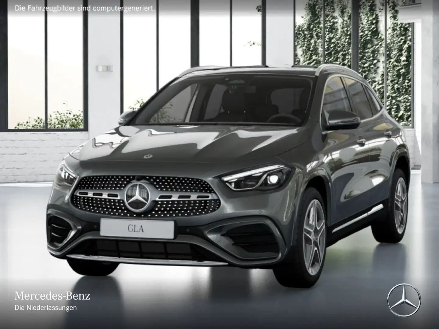 Mercedes-Benz GLA 200 AMG+PANO+360°+AHK+MULTIBEAM+TOTW+KEYLESS Gris - 2