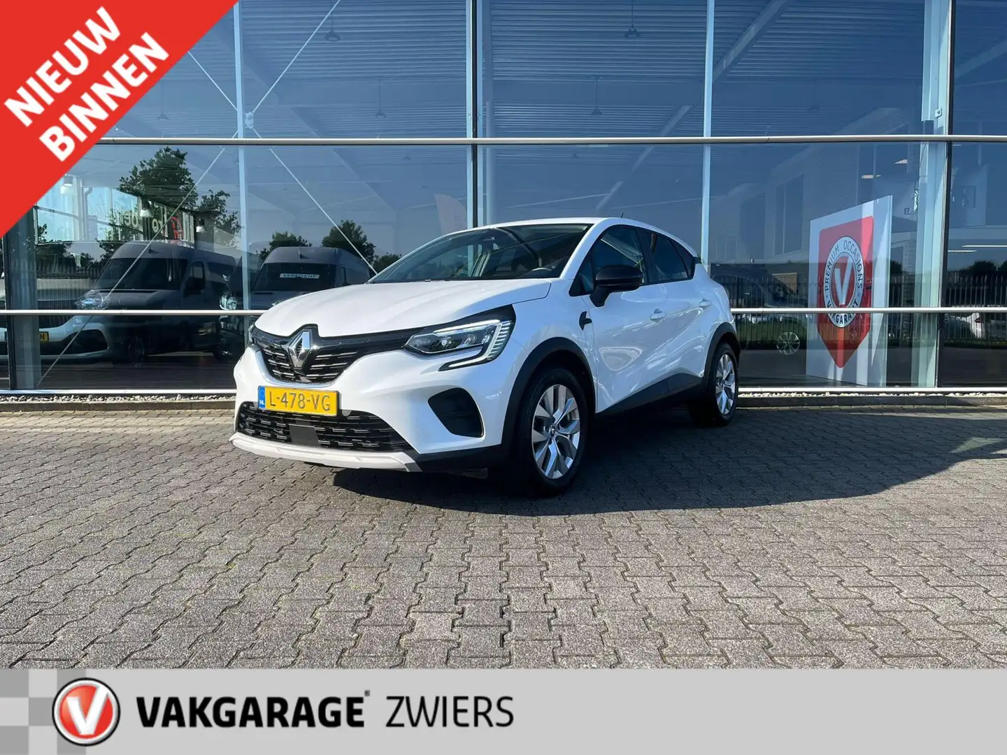 Renault Captur 1.0 TCe 90 Business Zen Trekhaak Blanc - 1