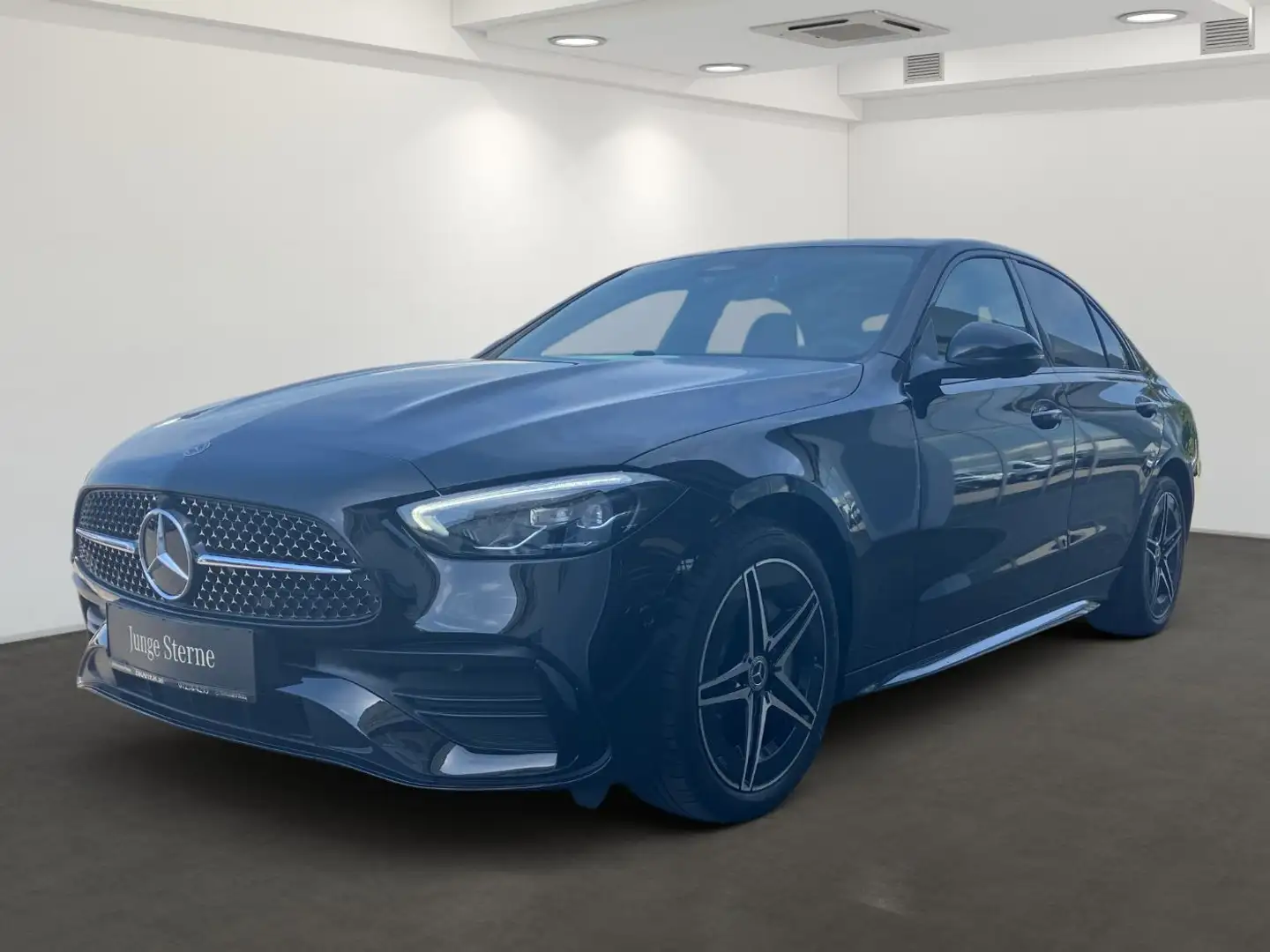 Mercedes-Benz C 220 d 4Matic AMG Line AMG Night MBUX Ambi DAB Schwarz - 2
