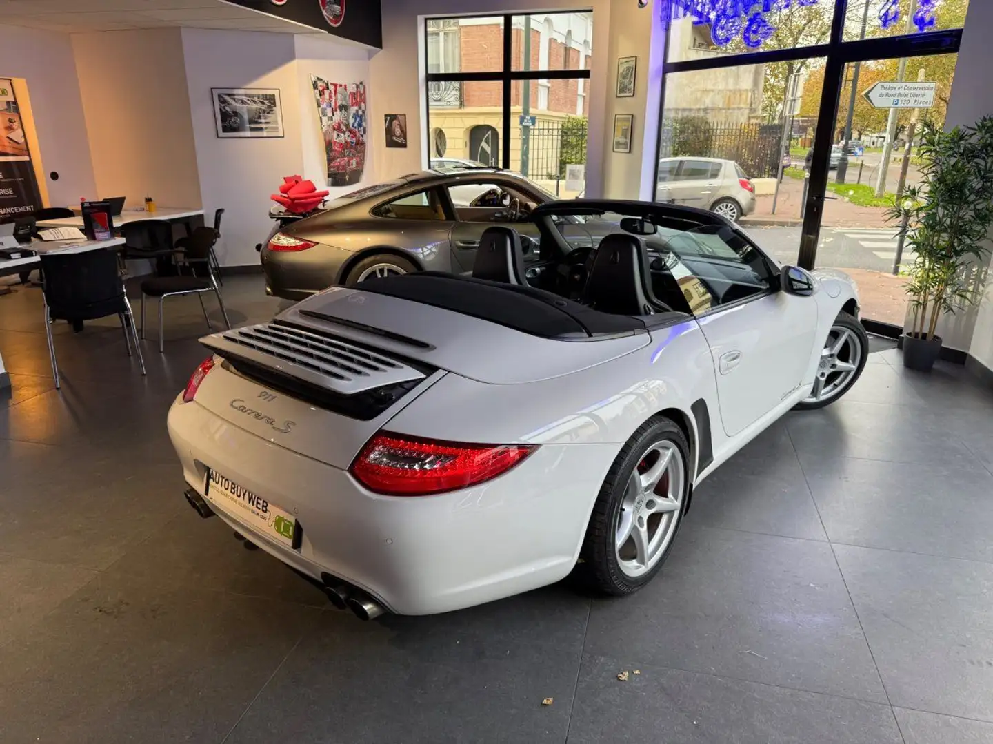Porsche 997 CARRERA CABRIOLET 997 S Cabriolet 3.8i 385 PDK / ENTRETIEN COMPLET / FRANCAISE Wit - 2
