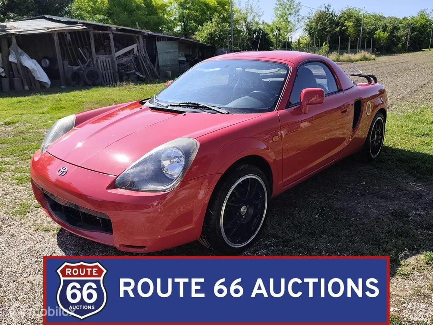 Toyota MR 2 Cabriolet | 2003 | Route 66 Auctions Schwarz - 1