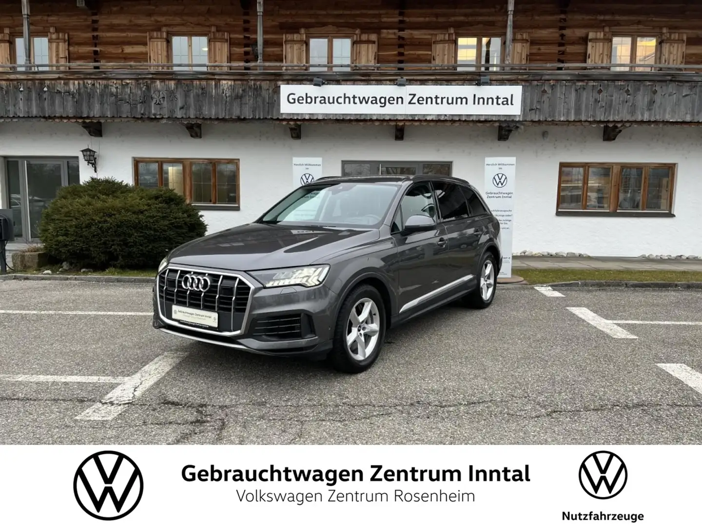 Audi Q7 55 TFSI e quattro tiptronic (AHK+LED+Kamera) Grau - 1
