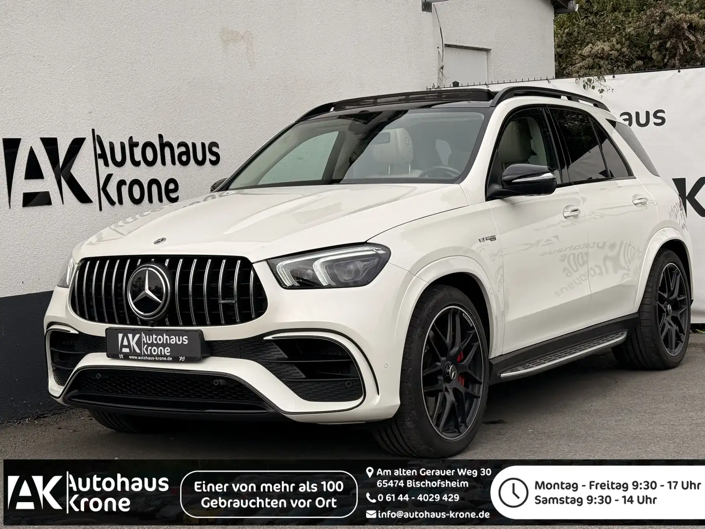 Mercedes-Benz AMG GLE 63 S 4Matic+ *PANO*BURMESTER* 360°K* Blanc - 1