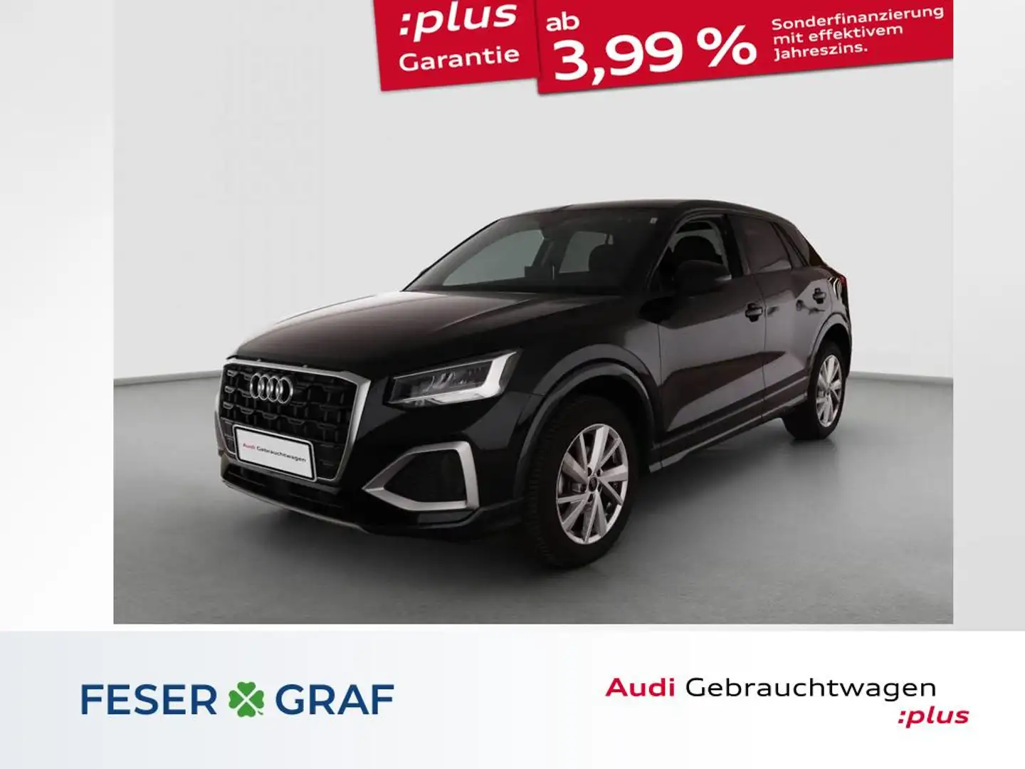 Audi Q2 35 TFSI S tronic /LED/Navi+/Virtual/Kamera Schwarz - 1