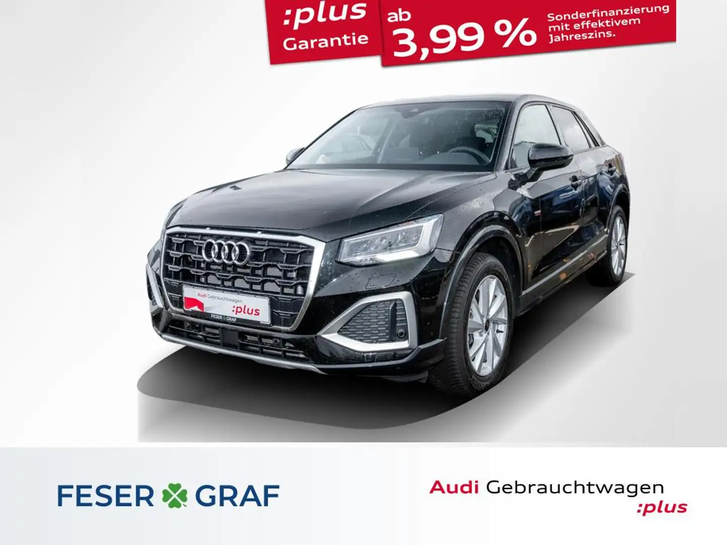 Audi Q2 35 TFSI S tronic /LED/Navi+/Virtual/Kamera Schwarz - 1