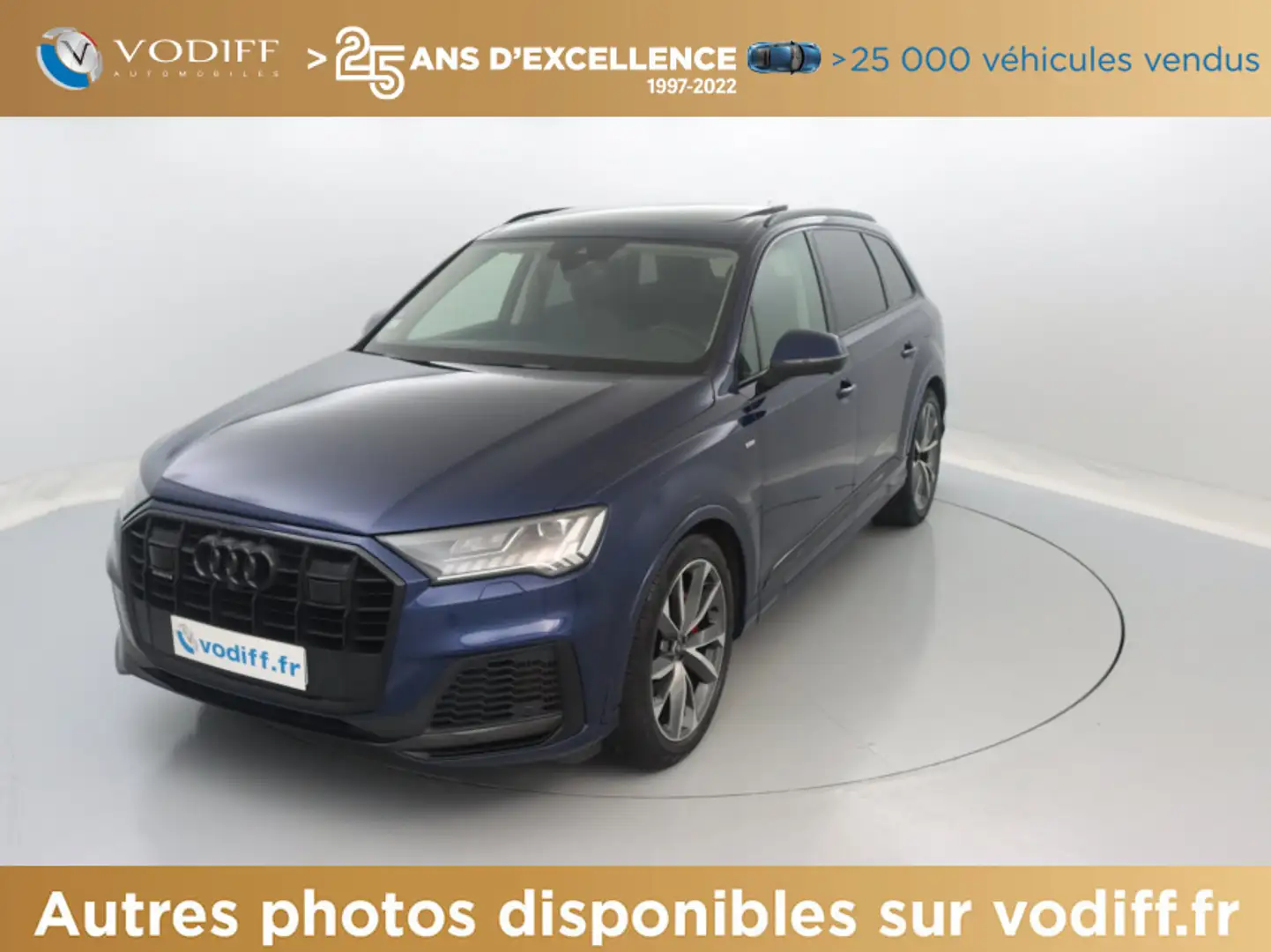 Audi Q7 55 TFSI e QUATTRO S-LINE 381 CV TIPTRONIC Azul - 1