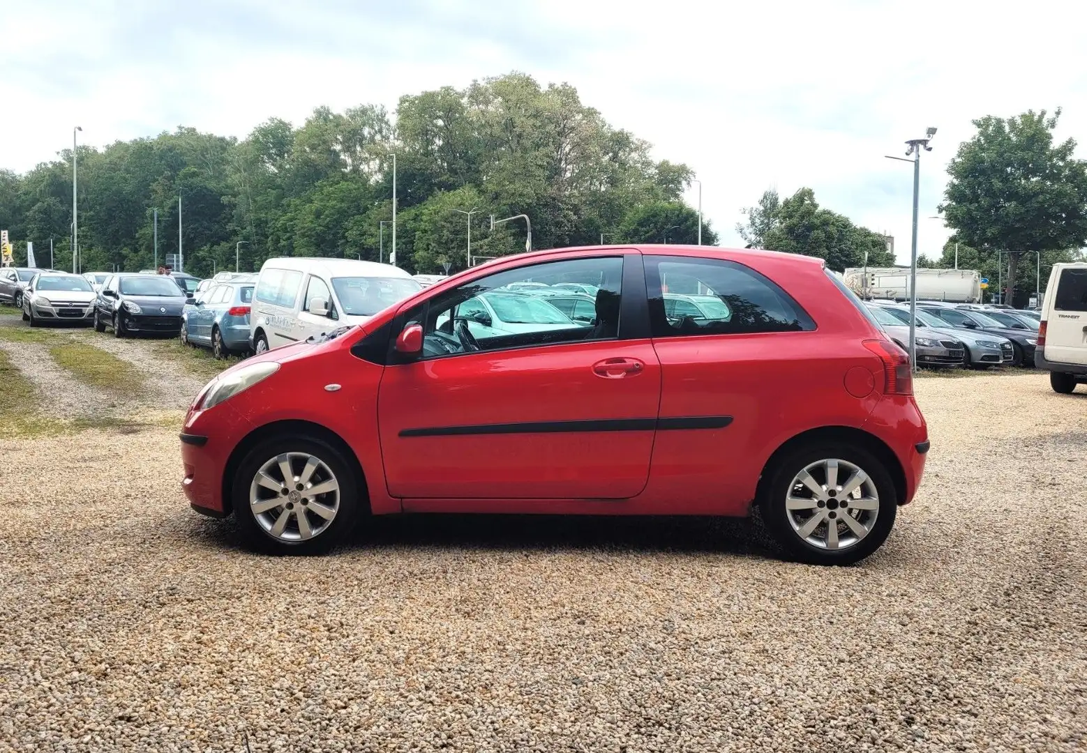 Toyota Yaris Team 1.0 Euro 4*Klima*PDC*SR+LMF*WR*TÜV* Rot - 2
