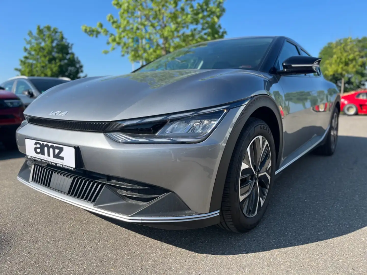 Kia EV6 58-kWh RWD Schnellad*Kamera*Sitzheizung*Navi* Šedá - 2