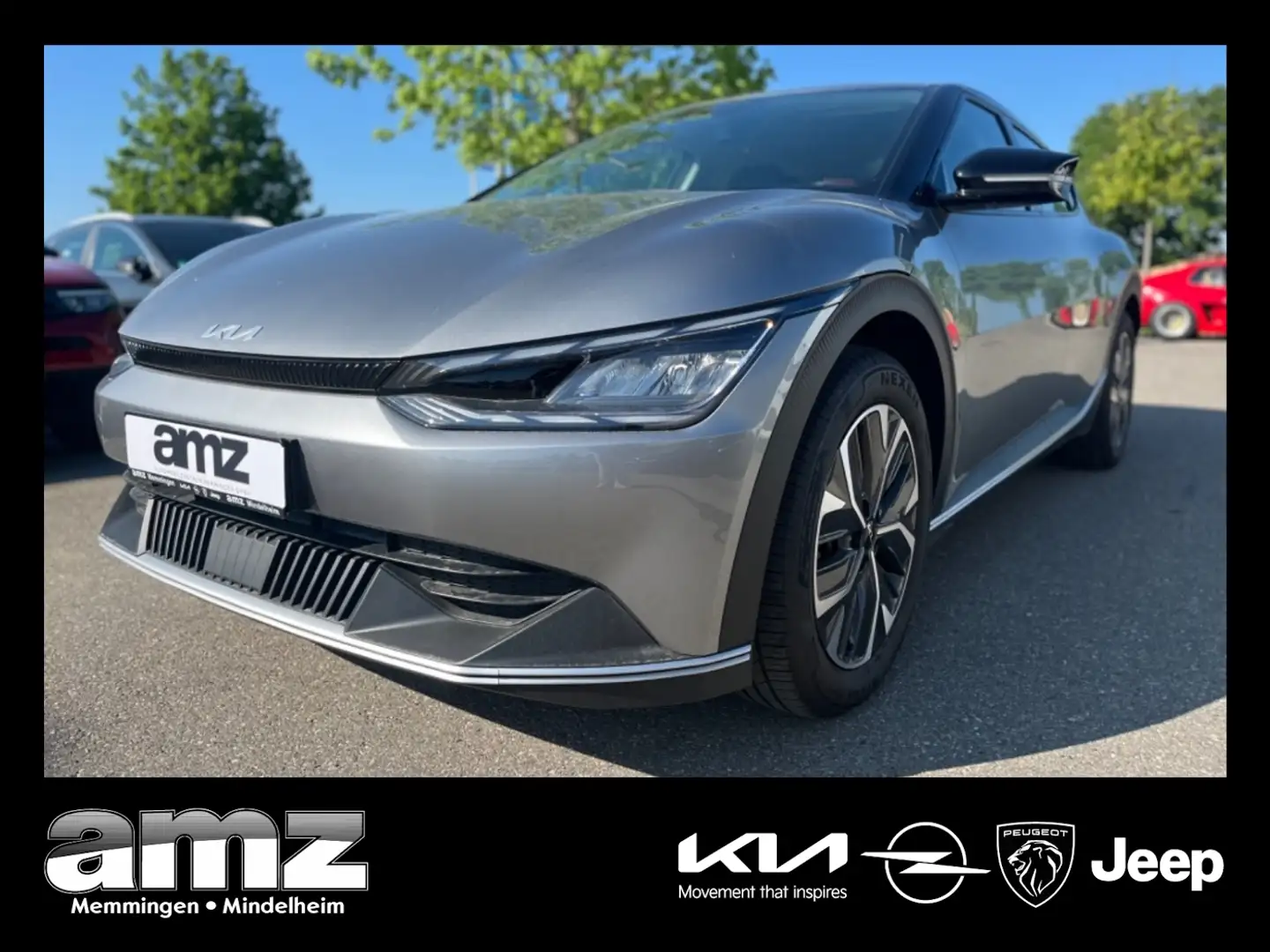 Kia EV6 58-kWh RWD Schnellad*Kamera*Sitzheizung*Navi* Szürke - 1