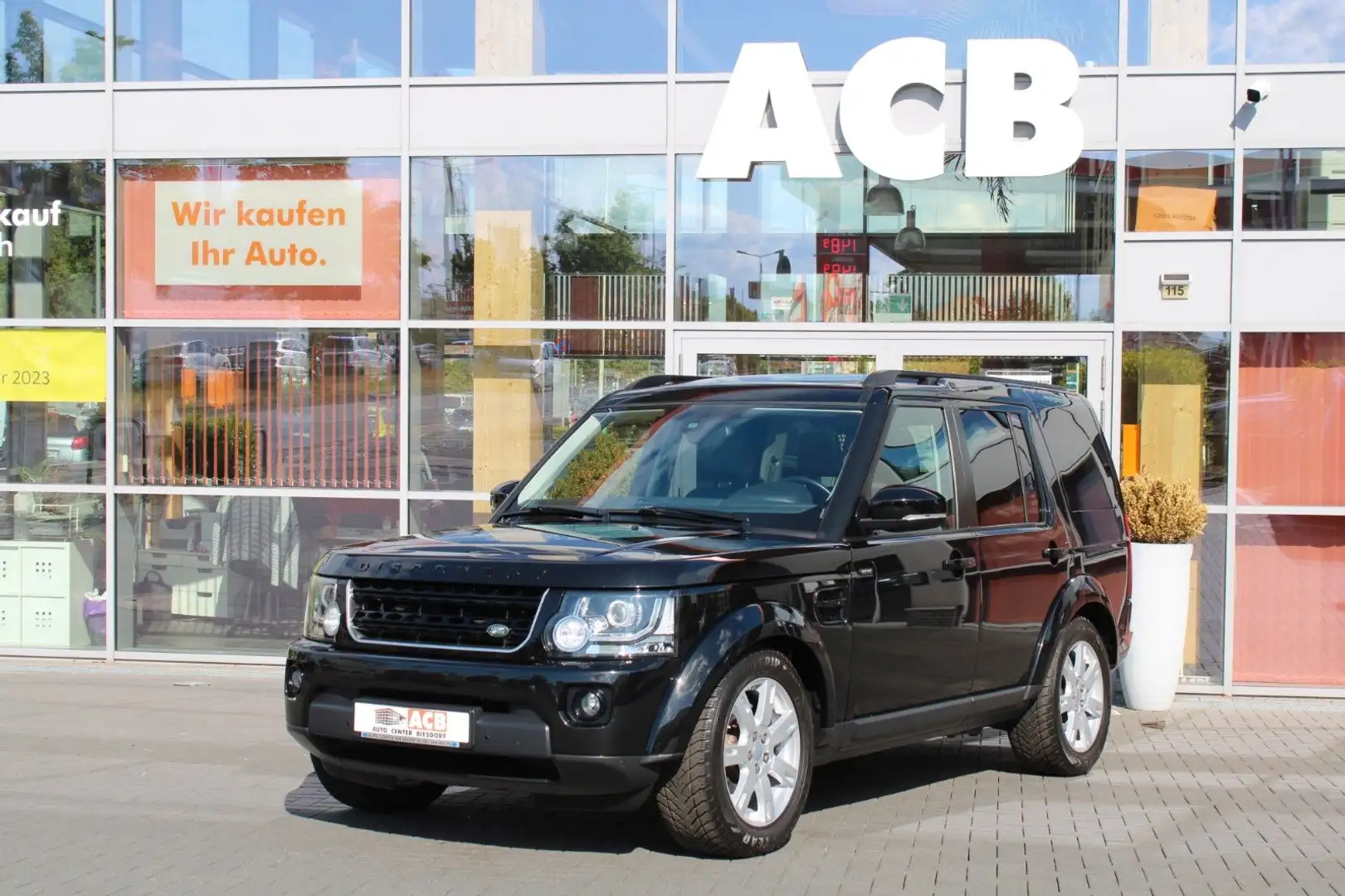 Land Rover Discovery 4 SDV6 HSE 7-Si Pano Leder Stdhzg 1.Hd Negro - 1