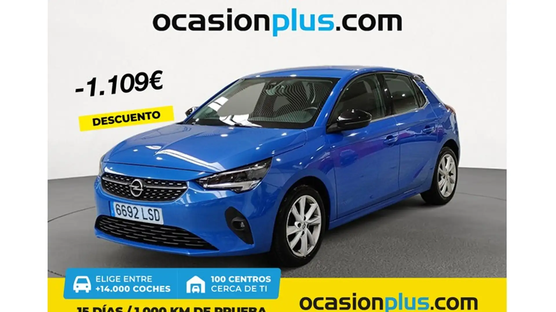 Opel Corsa 1.2T XHT S/S Elegance AT8 100 Azul - 1