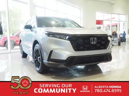 Silver 2026 Honda CR-V Hybrid SUV / Crossover All-Wheel Drive Automatic
