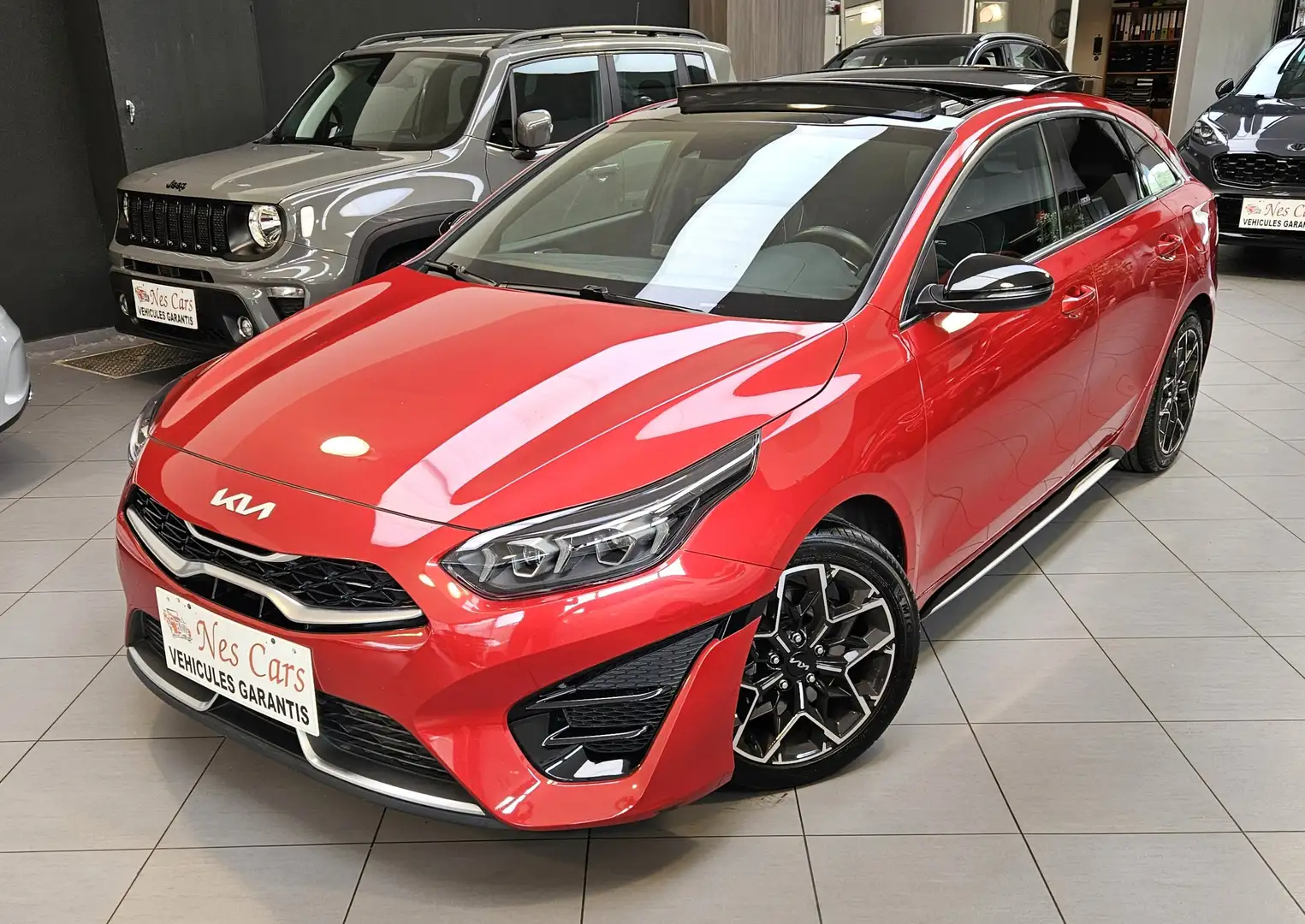 Kia ProCeed / pro_cee'd 1.5 T-GDi GT-LINE NEW MODELE,AUTO,TOIT PANO,CAMERA Rood - 1