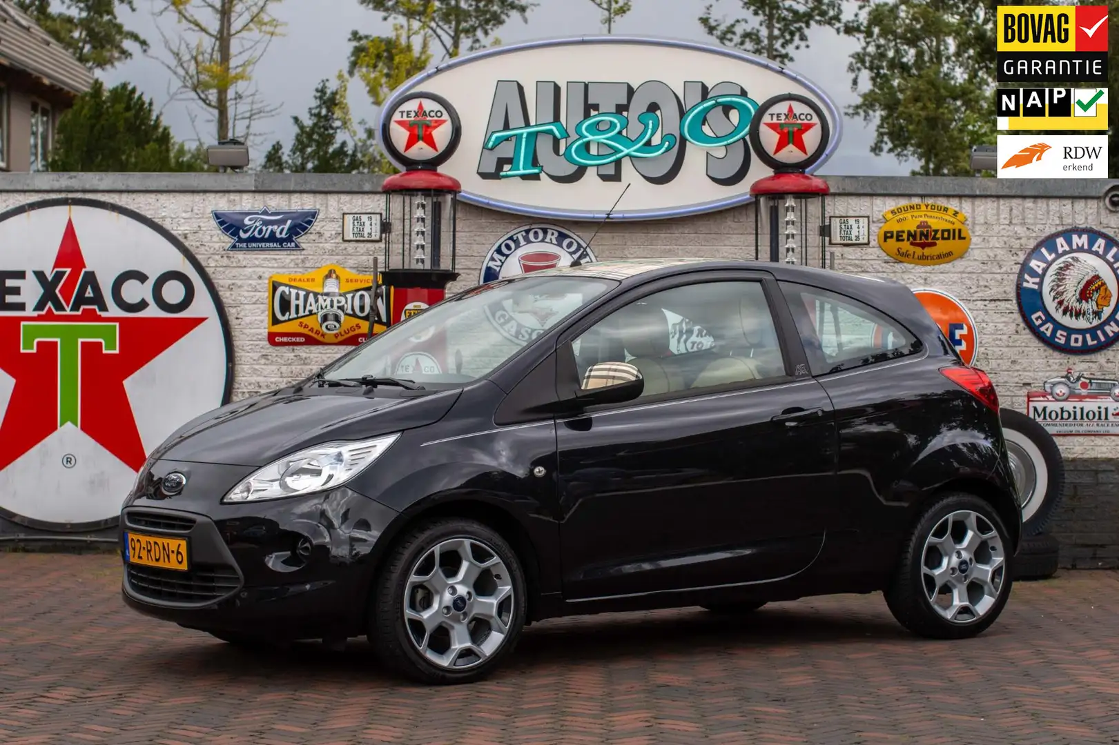 Ford Ka/Ka+ 1.2 Comfort start/stop 1e Eig. 48.500 km +NAP NL-a Noir - 1