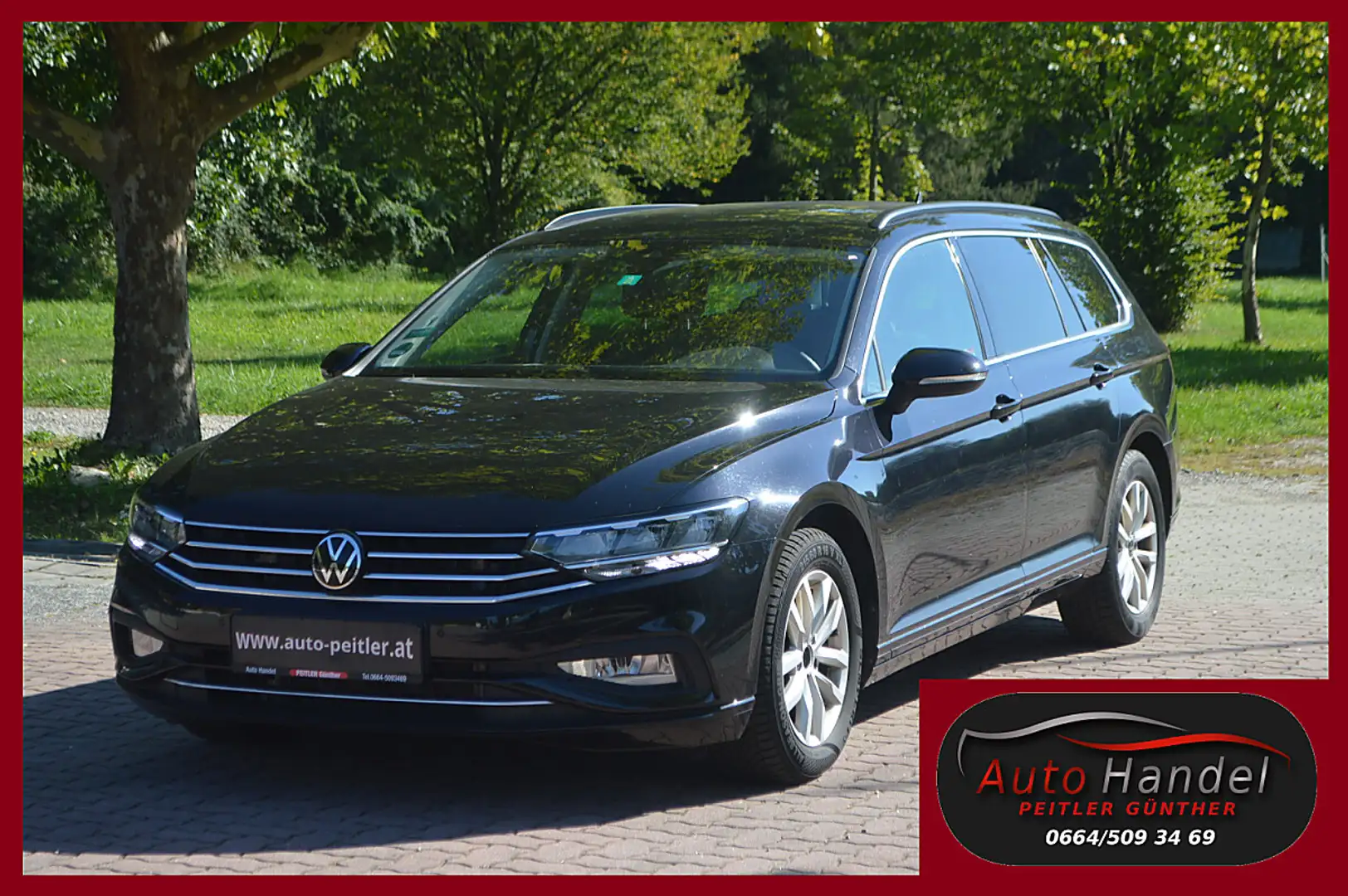 Volkswagen Passat Variant 2,0 TDI DSG+AHK+NAVI+AHK+LED+ Schwarz - 1