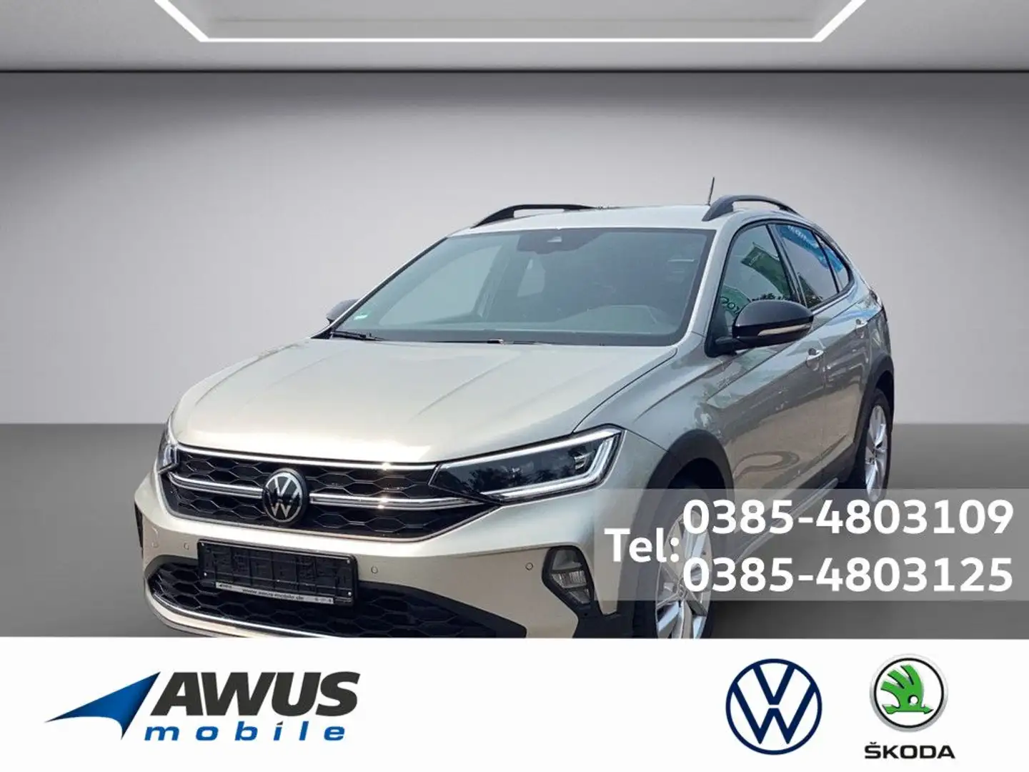 Volkswagen Taigo 1.0TSI Move AHK NAVI AHK ACC MATRIX-LED Silber - 1