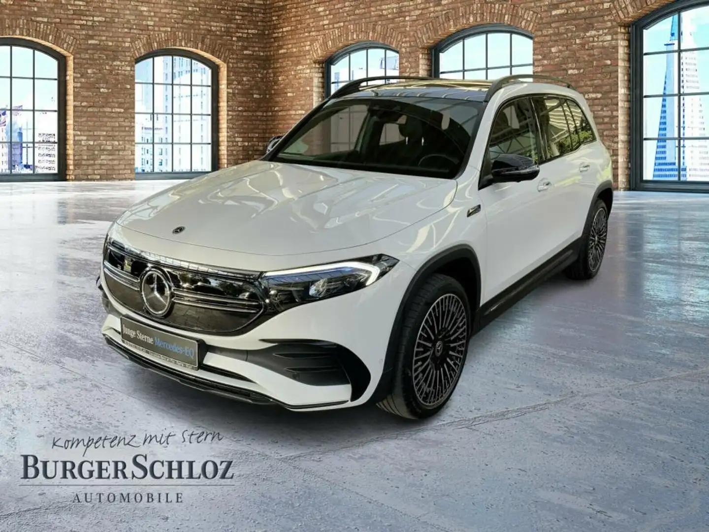 Mercedes-Benz EQB 350 4M AMG 360 ACC AUT HUD Kam. KeyLess LED Blanc - 1