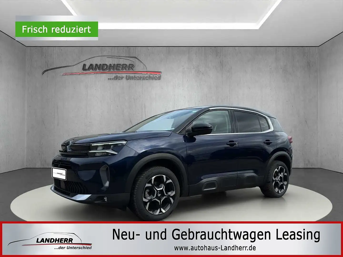 Citroen C5 Aircross Max el. Heckklappe/Teilleder Blau - 1