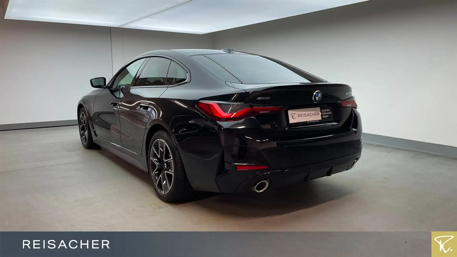 BMW 430 430i A xDrive Gran Coupé M-Sport ACC RFK LC+ Schwarz - 2