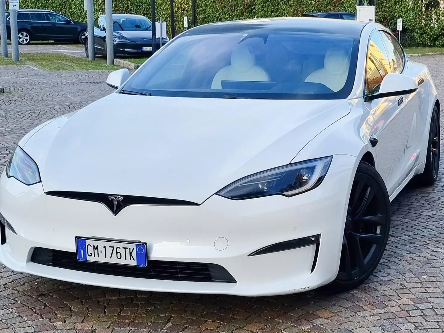 Tesla Model S Model S Plaid,1020 CV, 0-100Km/h 2,1s,Vmax 322Km/h Bílá - 1