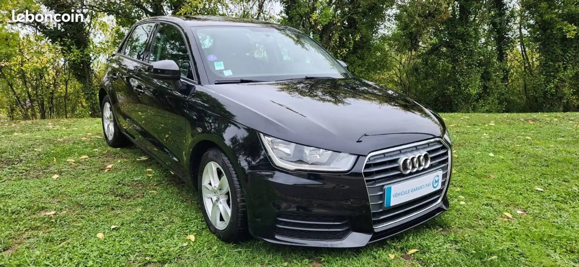 Audi A1 1.0 TFSI 95ch ultra Révisé & Garantie 12 mois Schwarz - 1