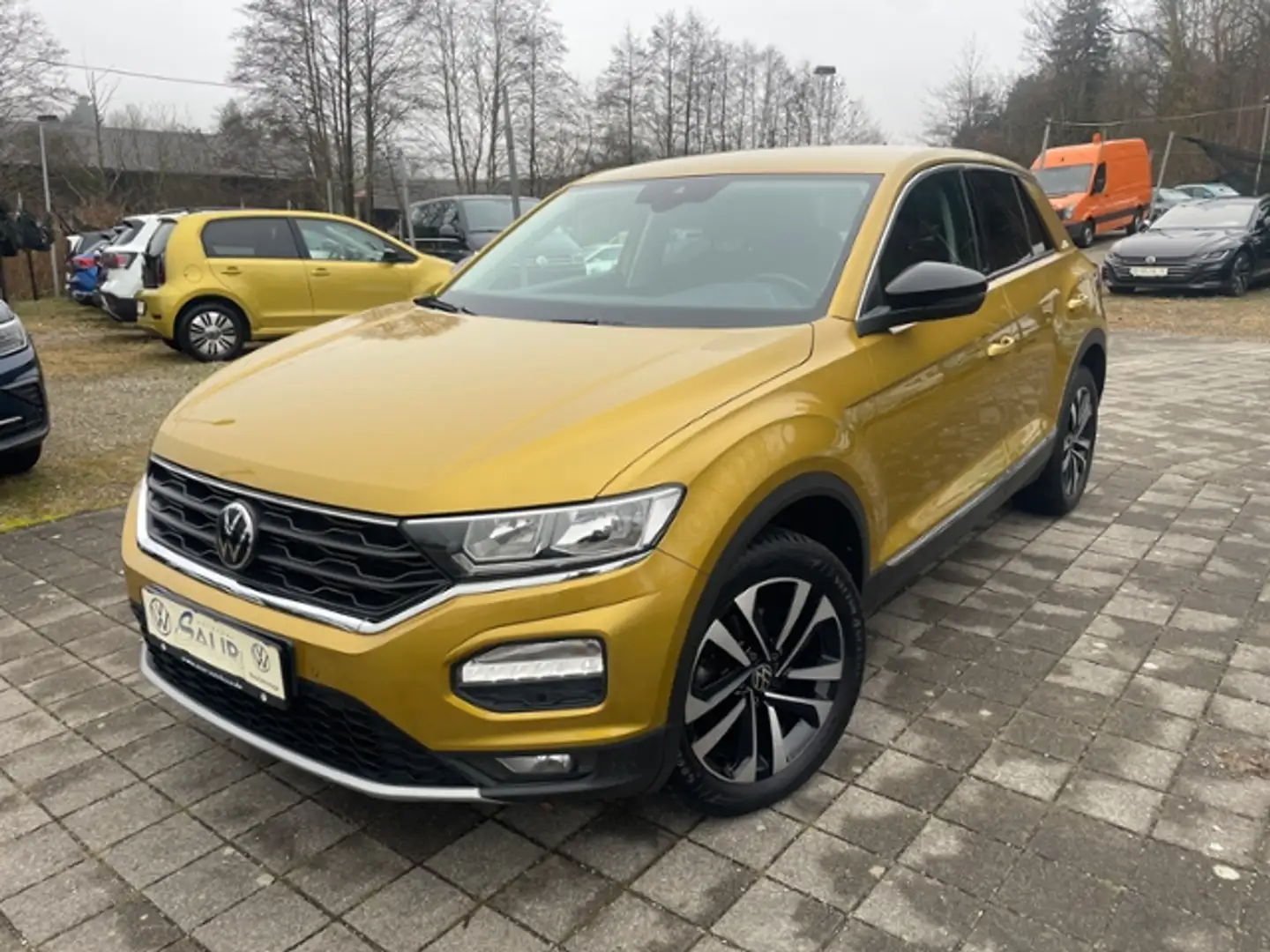 Volkswagen T-Roc United 1.5 TSI KLIMA NAVI ALU Giallo - 2