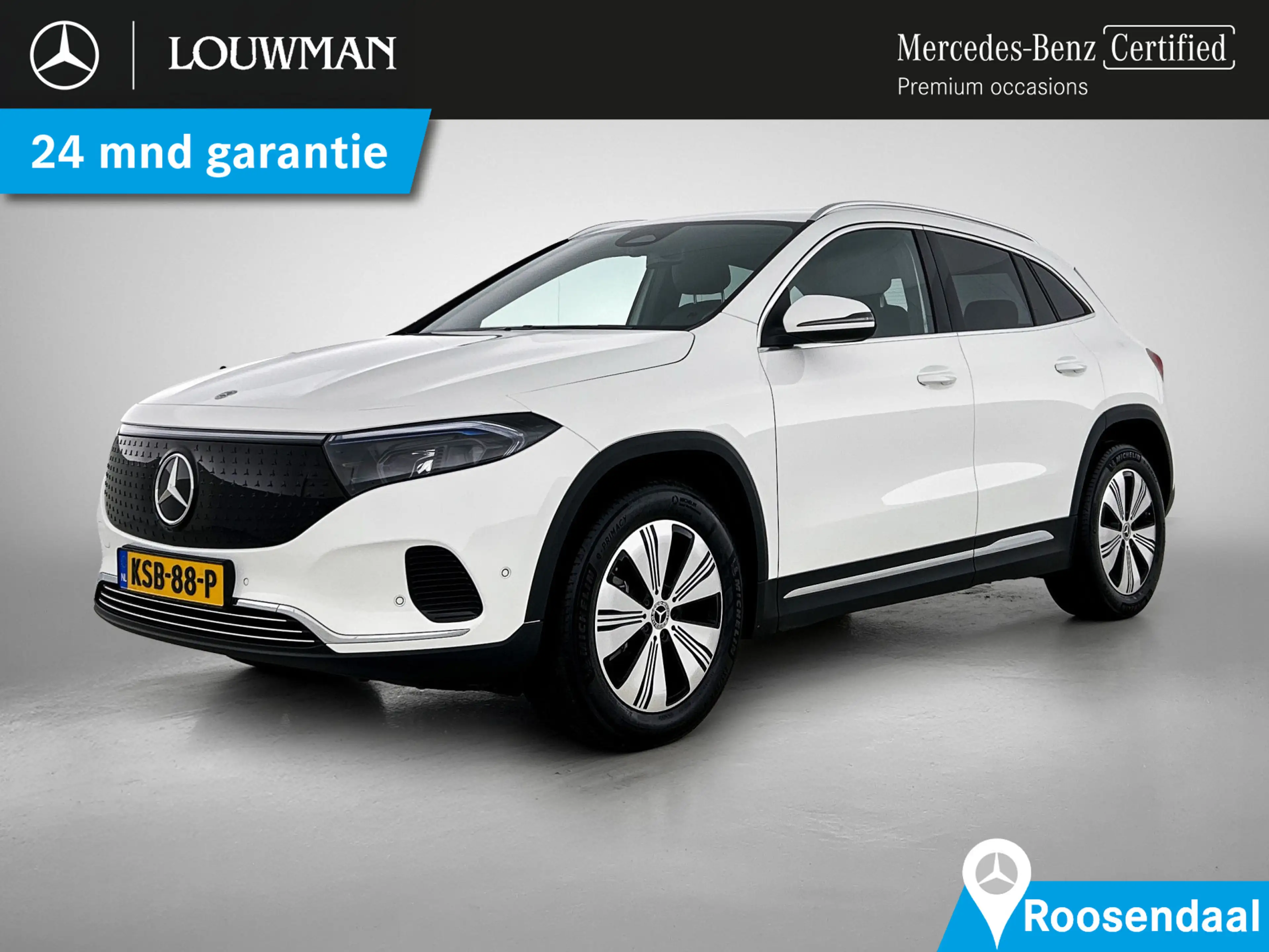 Mercedes-Benz EQA 300 4MATIC Luxury Line 71 kWh Ledkoplampen | Dodehoeka