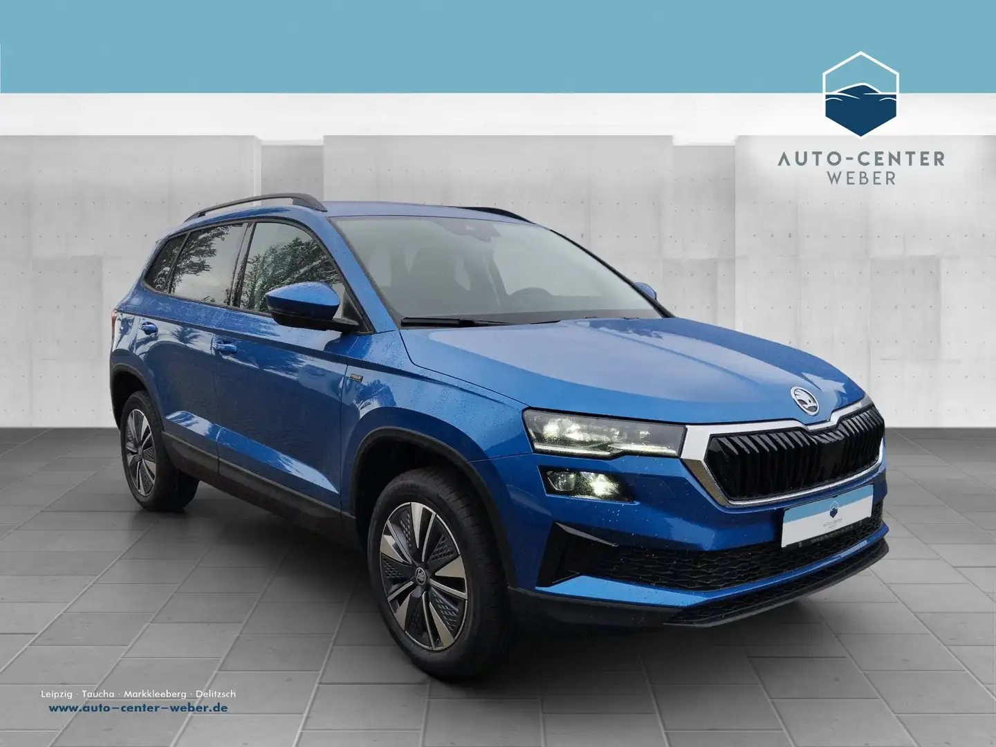 Skoda Karoq 1.5 TSI Tour DSG *ACC*AHK*AUT*Fernlichtass. Blau - 1