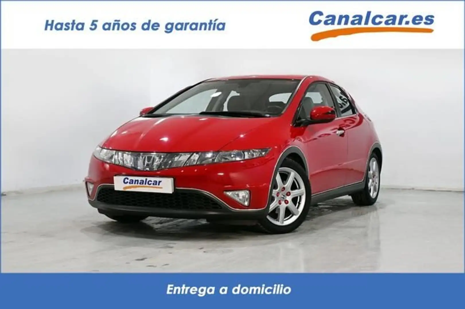 Honda Civic 5p 1.8 Sport Rojo - 1