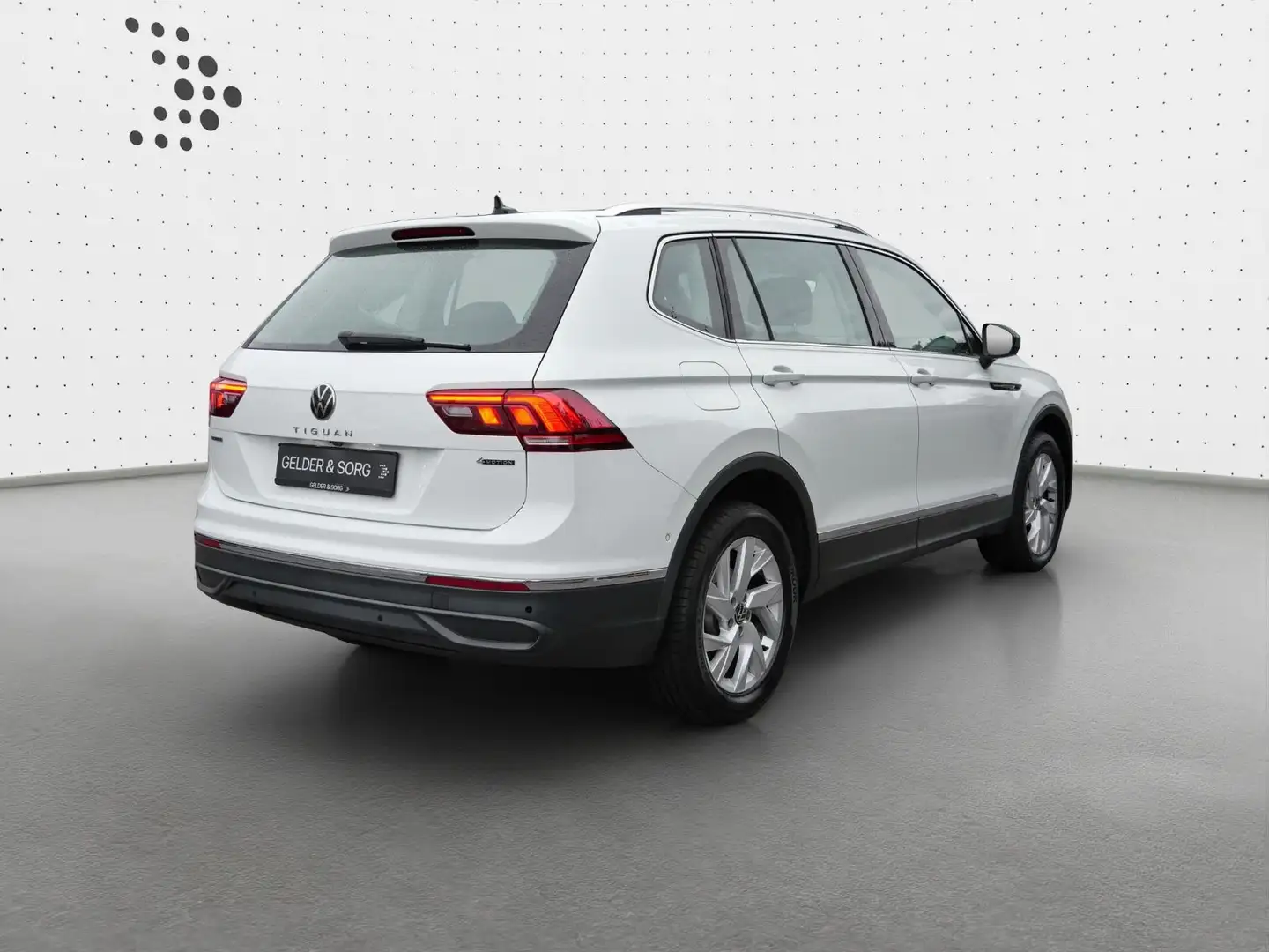 Volkswagen Tiguan Allspace 2.0 TDI 4M*HuD*ACC*AHK*NAVI*RFK Weiß - 2