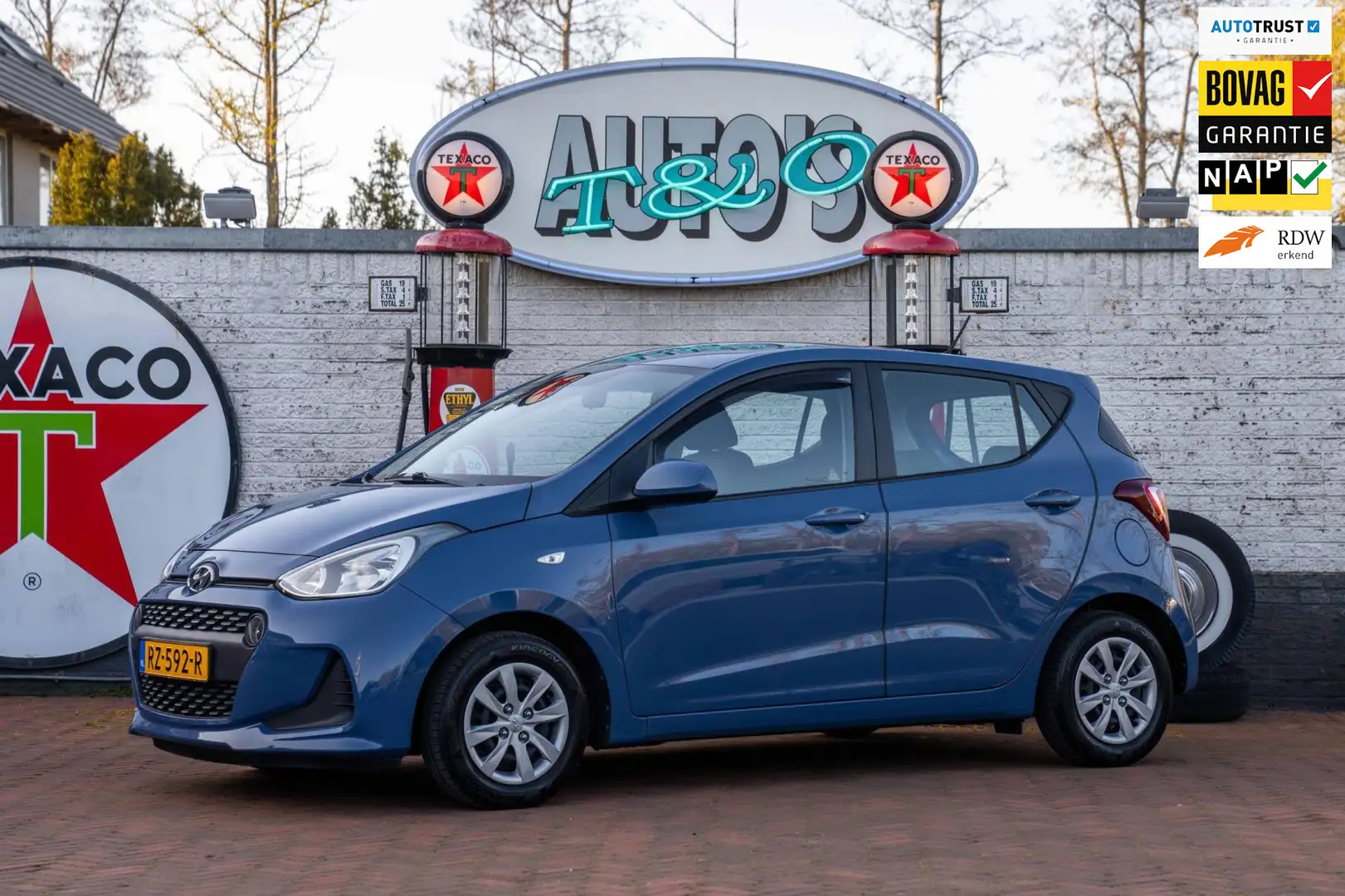 Hyundai i10 1.0i Comfort 73.400 km + NAP NL-auto Blu/Azzurro - 1