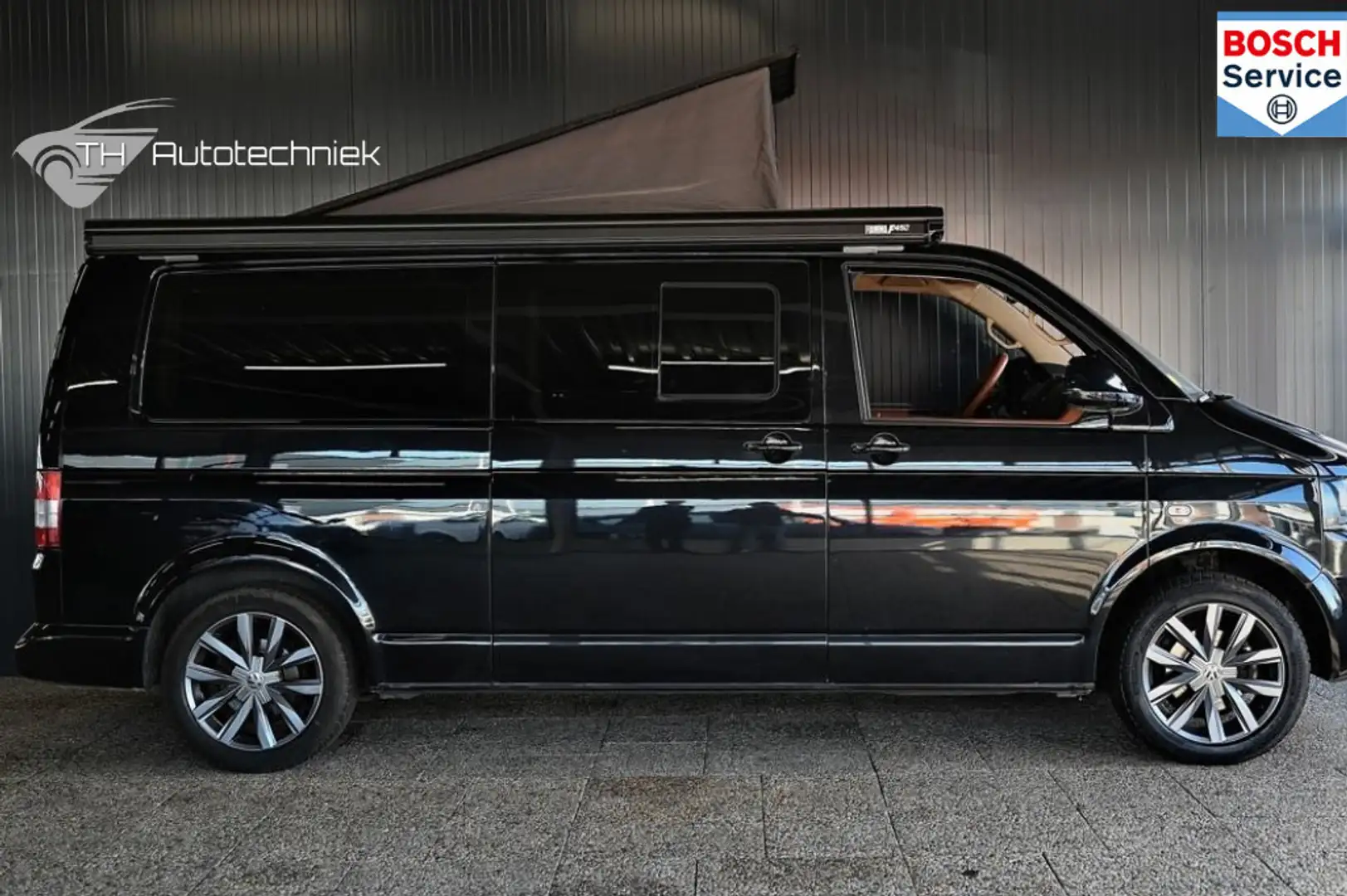 Volkswagen Transporter Luxe Camper Zwart - 1