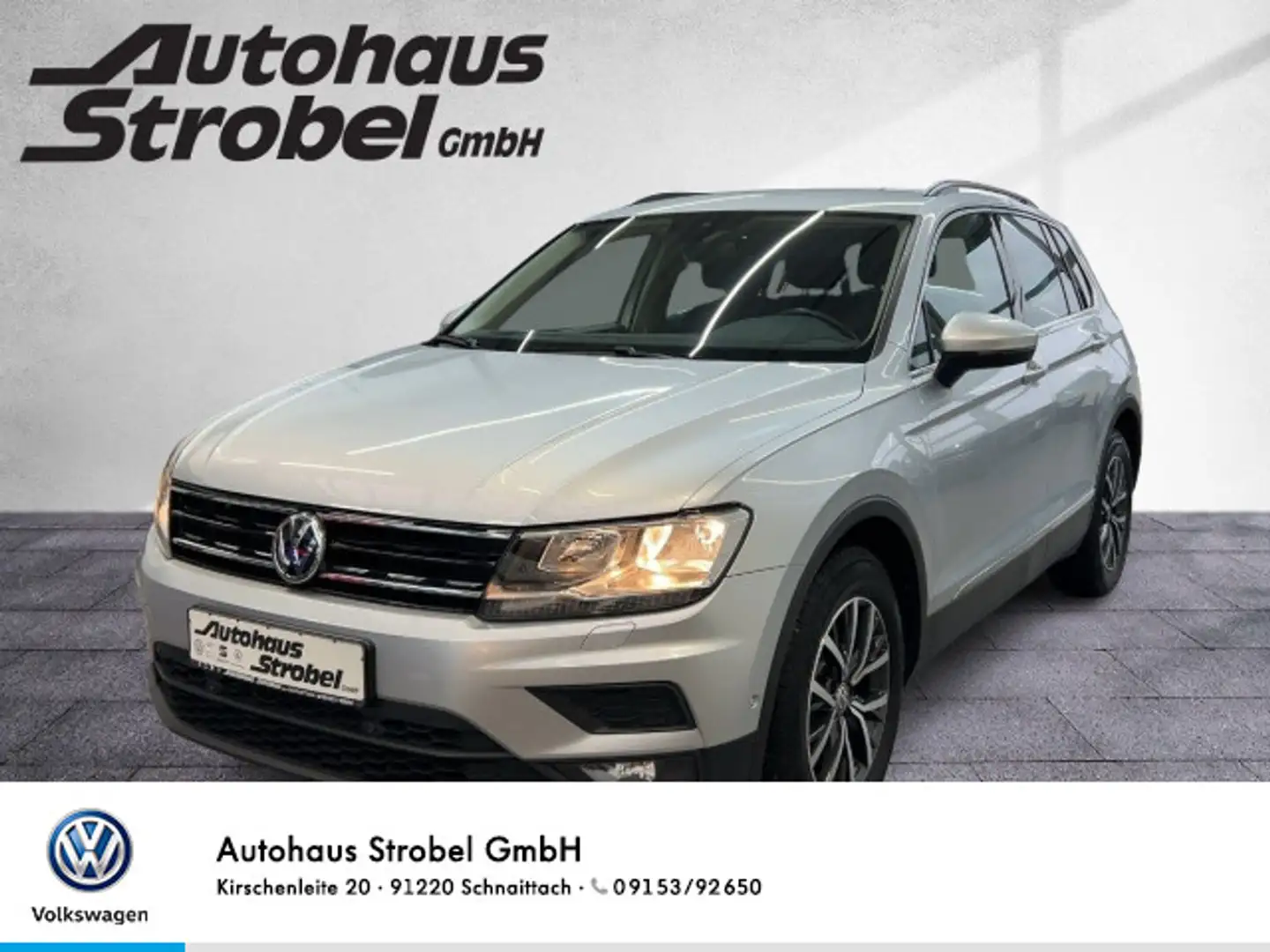 Volkswagen Tiguan 1.5 TSI Comfortline AHK ACC Navi Kamera L Silber - 1