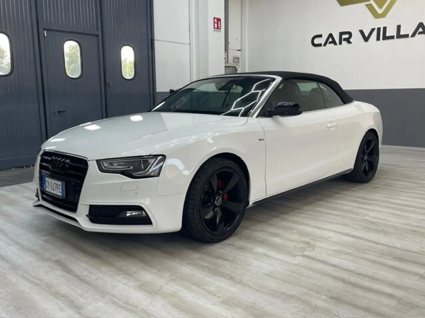 Audi A5 A5 Cabrio 1.8 TFSI 177 CV S Line Bianco - 2