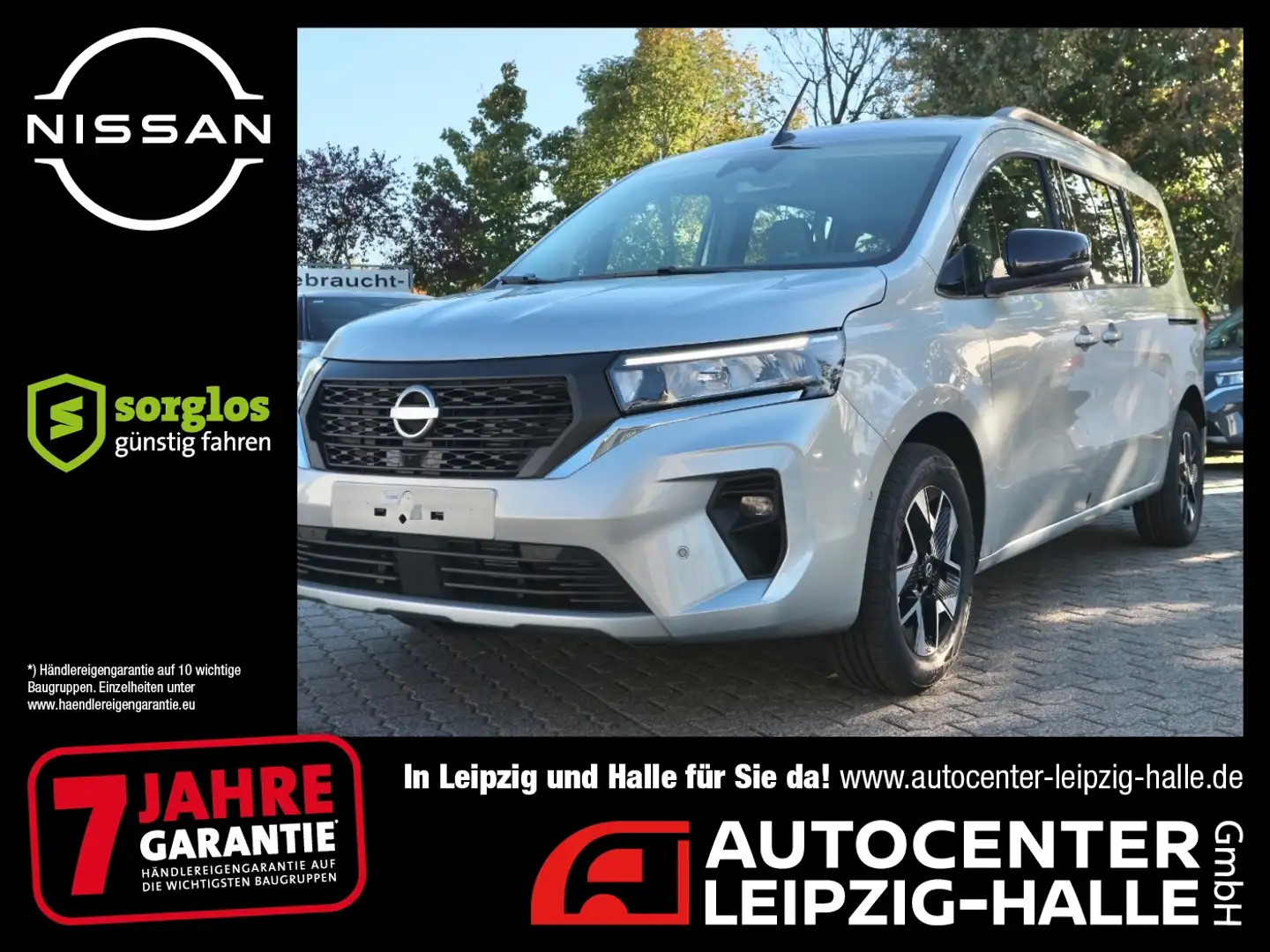 Nissan Townstar Kombi L2 1.3 DIG-T 7AT TEKNA WKR inkl. Gris - 1