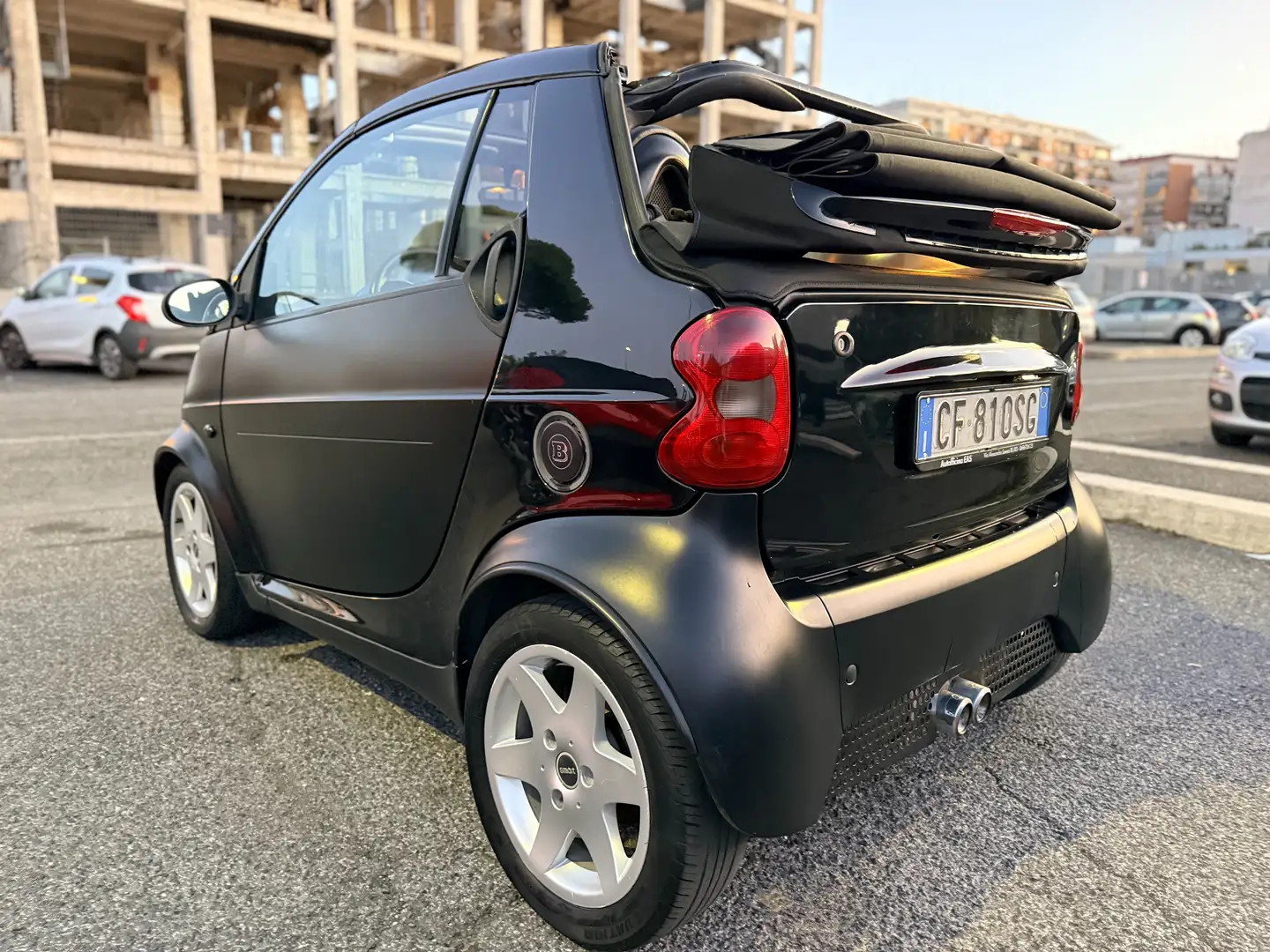 smart forTwo 0.6 61cv Allest BRABUS Motore RIFATTO Pelle TOTALE Nero - 2