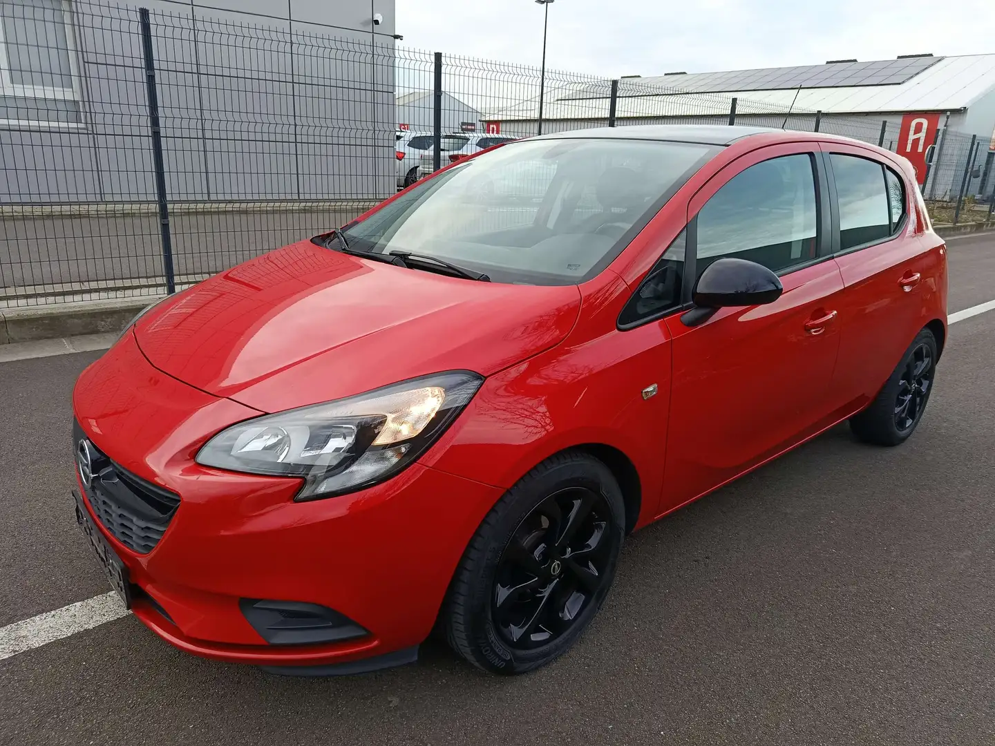Opel Corsa Corsa 1.4i Black Edition 5p airco Rouge - 1