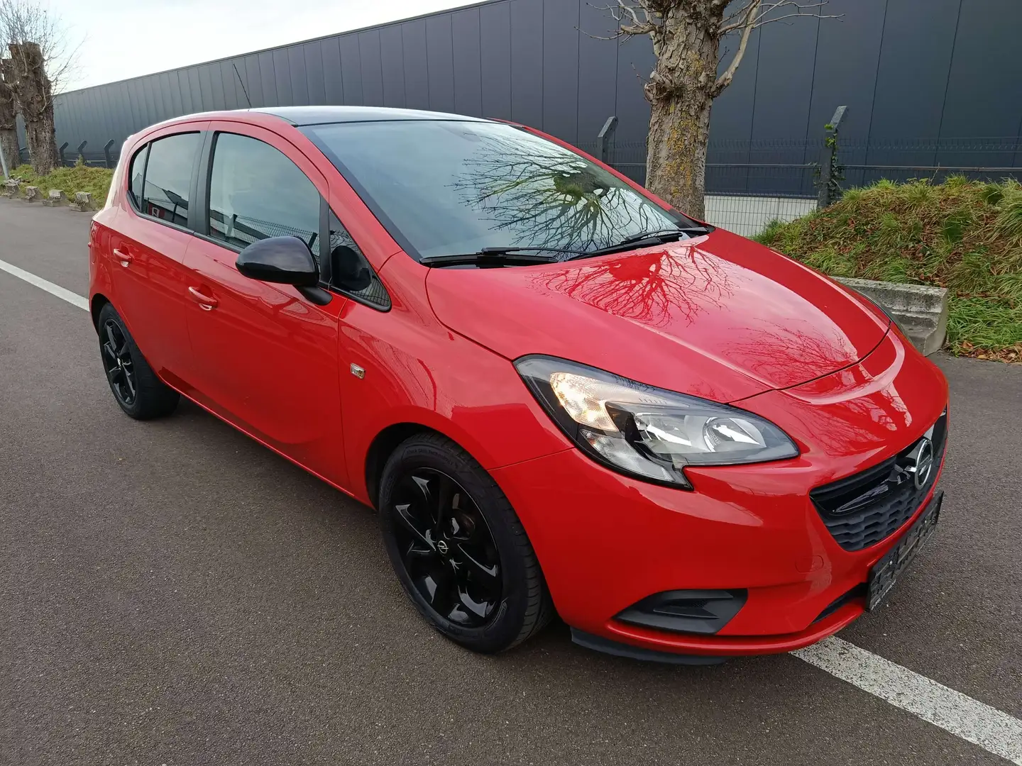 Opel Corsa Corsa 1.4i Black Edition 5p airco Rouge - 2