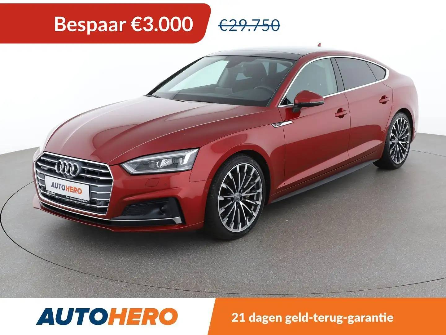 Audi A5 2.0 TFSI quattro Sport Rouge - 1