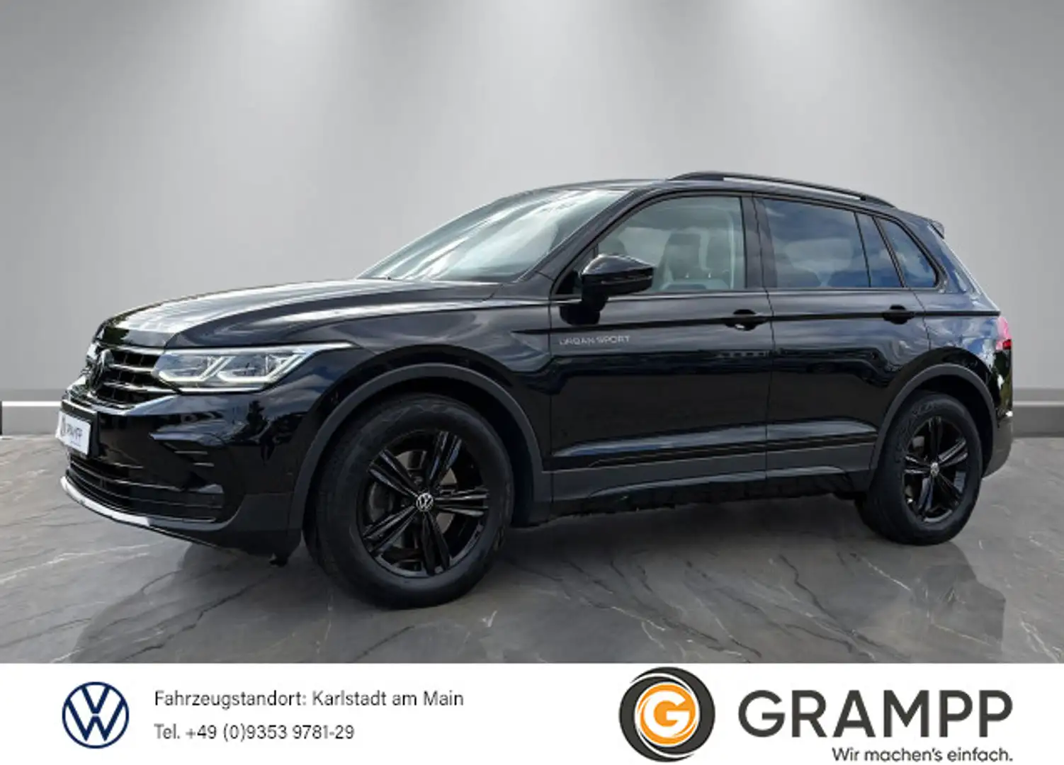 Volkswagen Tiguan "Urban Sport" 2.0TSI DSG 4M +MATRIX+HUD+ Noir - 1