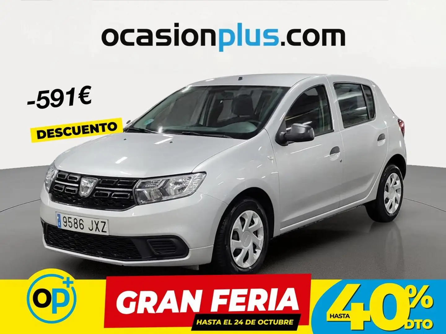 Dacia Sandero 1.5dCi Ambiance 55kW Gris - 1
