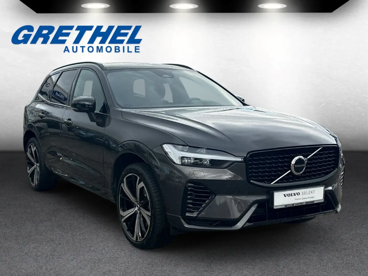 Volvo XC60 R-Design Recharge Plug-In Hybrid AWD StandHZG AHK- Grau - 1