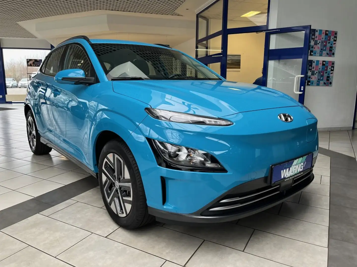 Hyundai KONA Elekro mit Select-Paket Bleu - 1